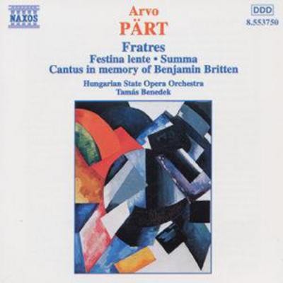 Arvo part fratres - arvo, part: