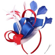 Flower Hair Clip Feathers