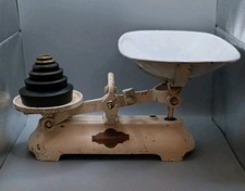 Antique J&J Siddons CAST IRON Weighing Scales & CRANE Weights West Bromwich