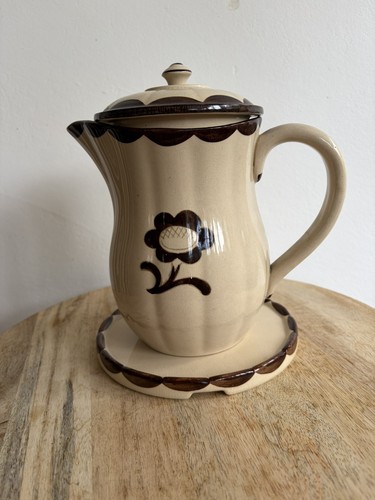 Gustavsberg pyro coffee pot - gustavsberg,