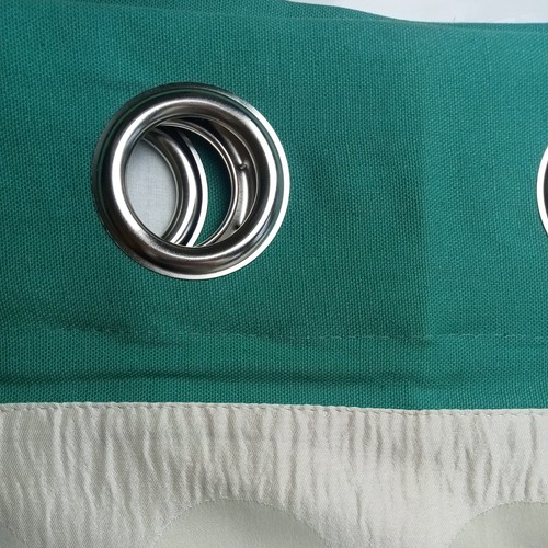Spot aqua eyelet curtains - spot, by