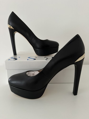 Guess leather heel shoes - -,