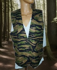 Army Camo Waistcoat  Camouflage  Air Soft  Fancy Dress Paint Ball Costume 