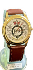 Alfex (Swiss) British Crown Royal Engineers wristwatch New battery & Strap.