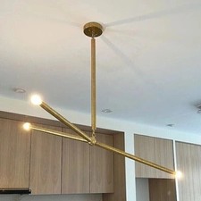 Beautiful 3 Light Modern Brass