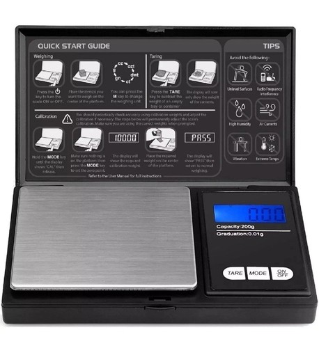 Digital scales 01g 200g - digital,