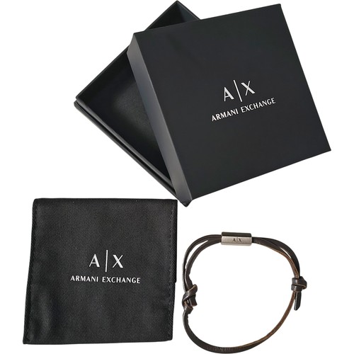 Armani exchange men leather - armani,