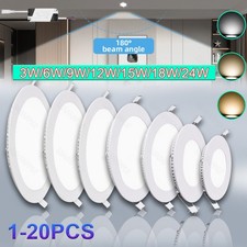 Ultra Slim Recessed LED Flat
