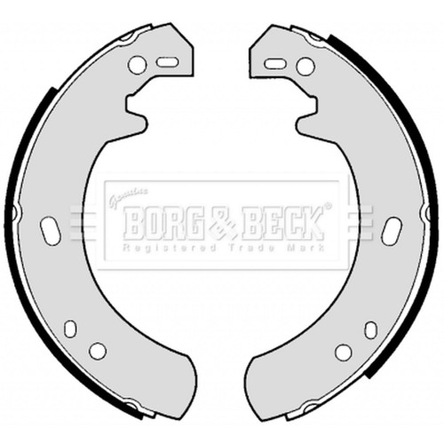 Handbrake brake shoe - brake, set