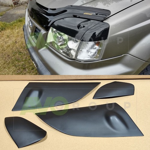 Nissan headlight eyelids abs - eyelids,