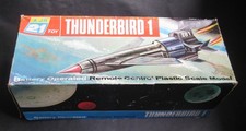 1960s Thunderbirds large remote control TB1 century 21 toys boxed space rocket