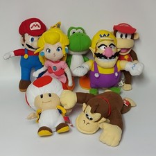 Official Nintendo Super Mario Plush/Soft Toy Bunny-Wario-Toad-Mario-2009-PMS