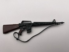 Vintage Palitoy Action Man M16 Rifle With Plastic Strap (1970s)