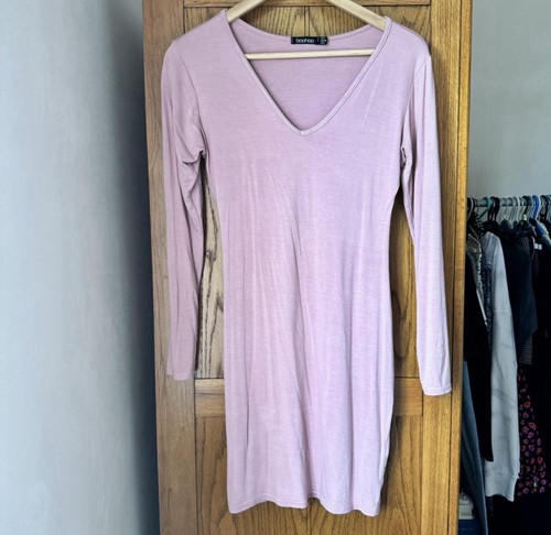 Boohoo pale pink bodycon - boohoo,