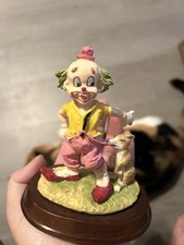 Clown Figurine With Dog