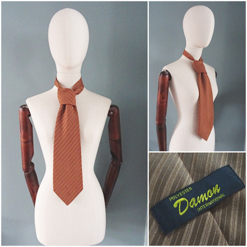 Vintage kipper tie 1970s damon - 1970s,