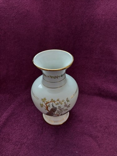 Spathas ceramic urn - ceramic, white