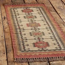 Rug Kilim Natural Handwoven