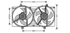 AVA Radiator Cooling Fan