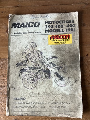 Maico motocross 250 - 250, 400