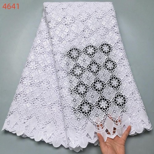 White african lace fabric - african,