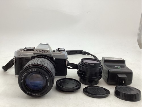 Minolta x500 35mm film camera - film,