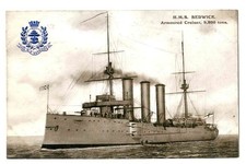 HMS BERWICK - ROYAL NAVY CRUISER