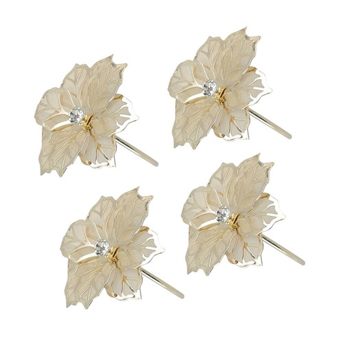 4pcs delicate flower - 4pcs,