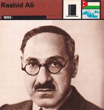 RASHID ALI ~ 1892- ~ IRAQI