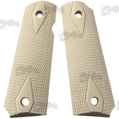 Pair colt 1911 resin - resin, faux