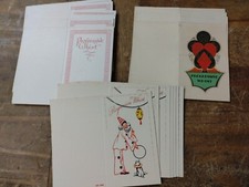 Vintage Progressive Whist Score Cards 3 Designs