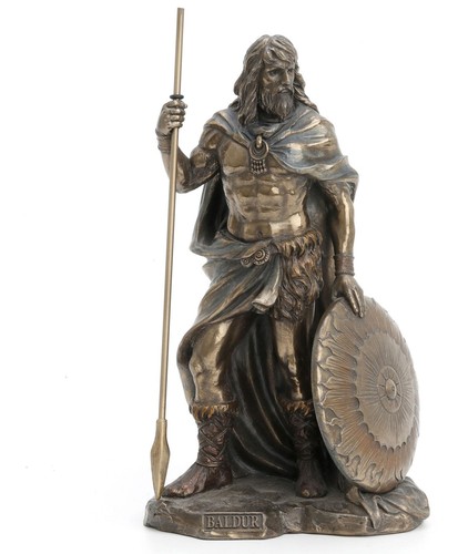 Norse god baldur bronze - norse,