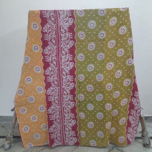 Handmade vintage kantha - vintage,