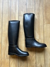 Shires Equestrian Long Knee High Boots Black Women’s/Young Adults Size 3/35