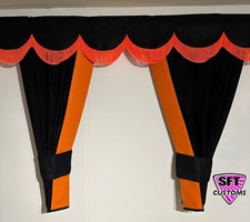 Dutch style truck - truck, curtains