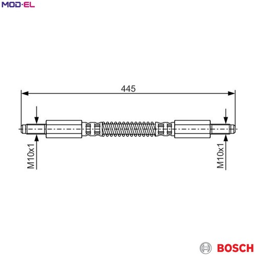 Brake hose 987 - 476, 925