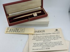 Rare 9ct Gold Parker