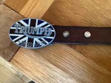 Triumph Leather Belt.