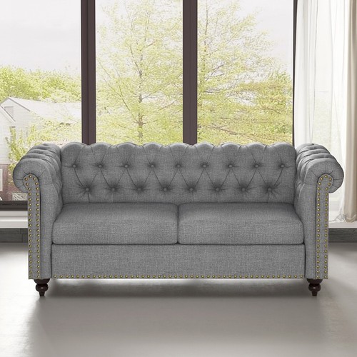 Large seater chesterfield - 2,