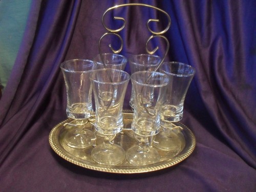 Vintage sherry schooners - 6,