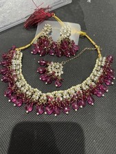 Indian Jewellery Set Lilac