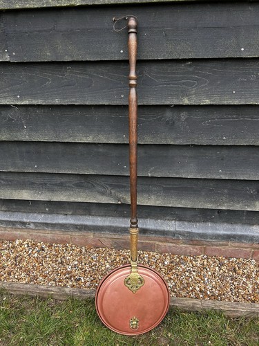 Antique copper brass bed - &,