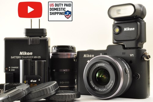 Mint nikon 1 v1 - v1, black