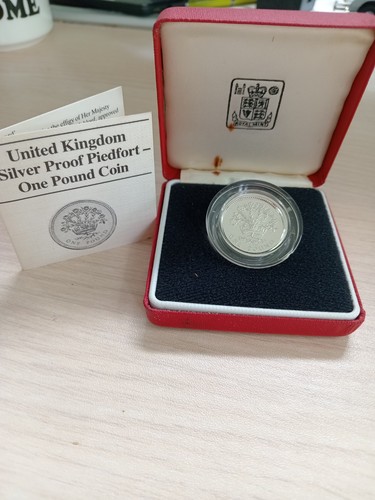 1986 one pound piedfort - £1,