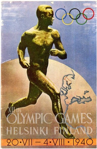 Olympics helsinki 1940 window - helsinki,