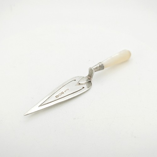 Sterling silver bookmark - silver,