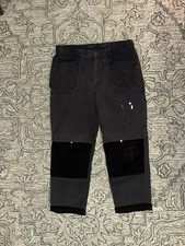 Dickies Tradesman Workwear cargo trousers in black and grey