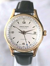 Mens Vintage Gold Plated