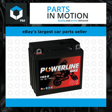 YB9-B AGM Powerline Motorcycle Battery 12V 9Ah YB9BAGM