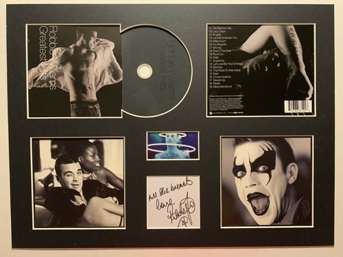 Robbie williams signed - williams,